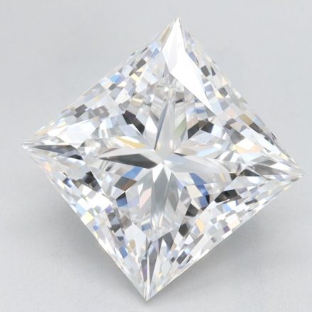 Lab Grown Diamond Lab-grown 3,41Ct D-VVS2 Princess - GIA1495866753 1