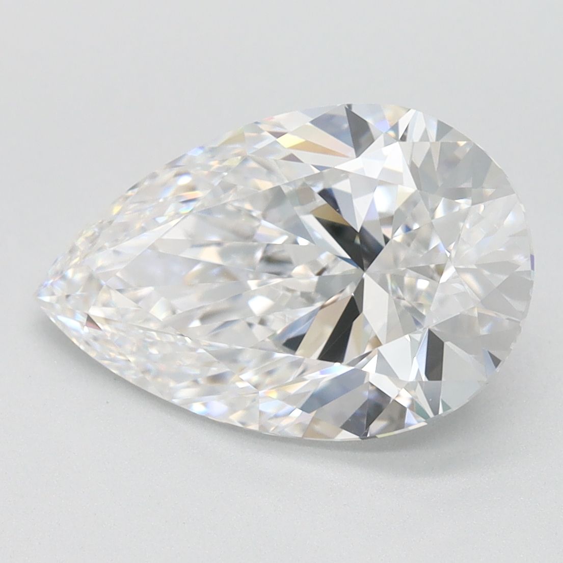 Lab Grown Diamond Lab-grown 2,73Ct D-IF Pear - IGILG735564852 1