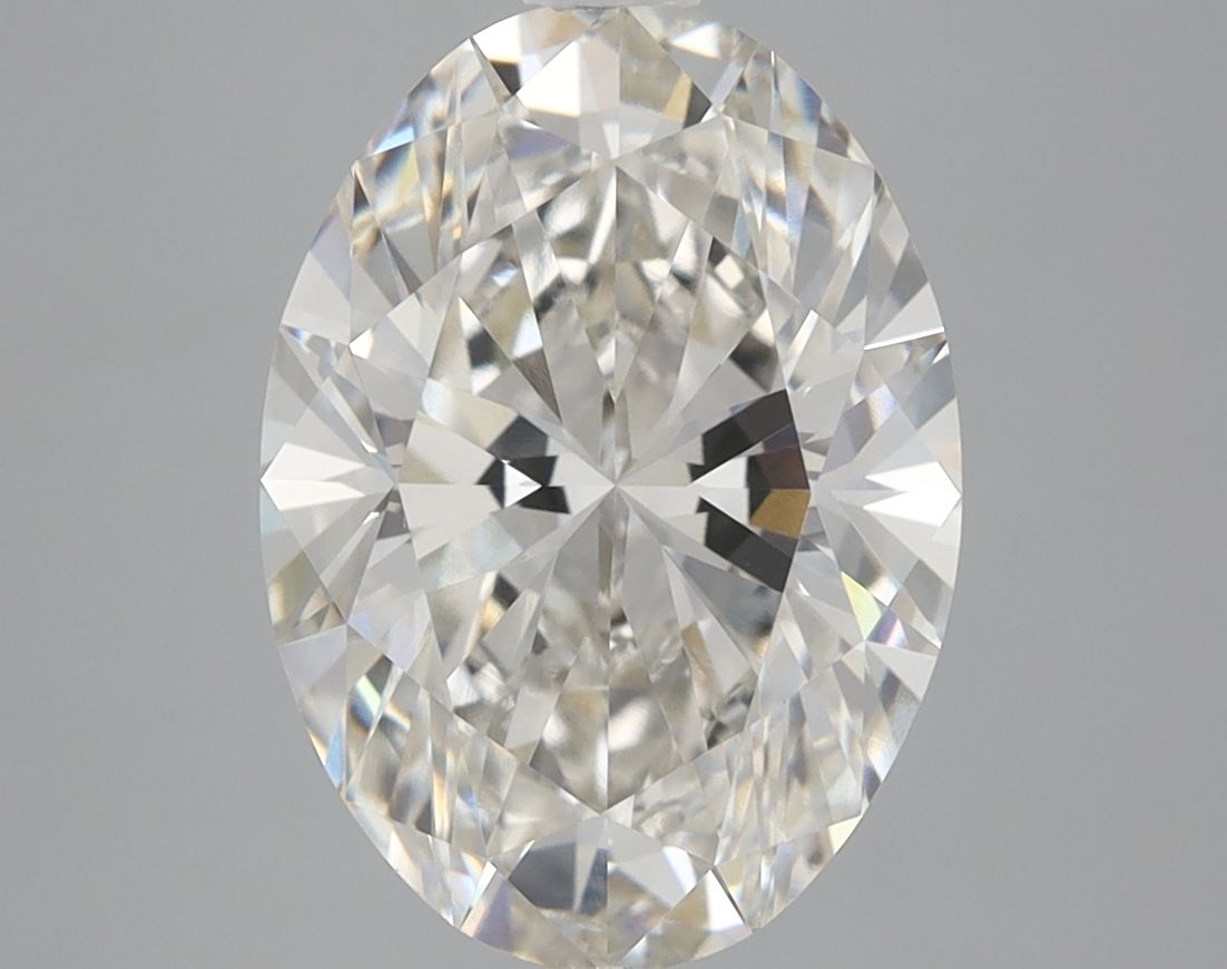 Lab Grown Diamond Lab-grown 3,71Ct H-VVS2 Oval - GIA5443464554 1