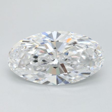 Lab Grown Diamond Lab-grown 3,02Ct D-FL Oval - IGILG784645693 1
