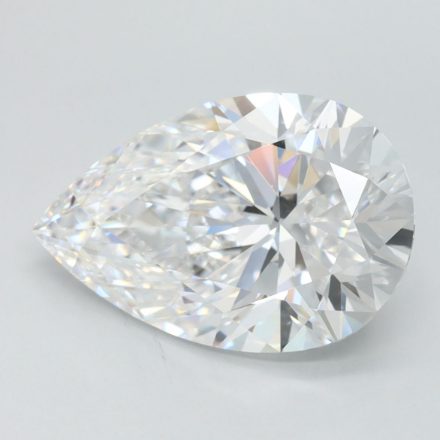 Lab Grown Diamond Lab-grown 3,04Ct D-FL Pear - IGILG784645737 1