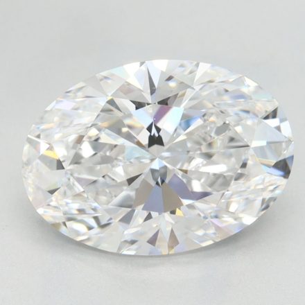 Lab Grown Diamond Lab-grown 3,02Ct D-VVS1 Oval - GIA7491812751 1
