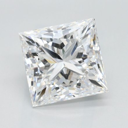 Lab Grown Diamond Lab-grown 3,08Ct D-VVS1 Princess - IGILG717502166 1