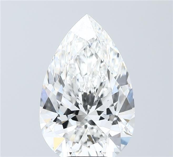 Lab Grown Diamond Lab-grown 9,01Ct F-VVS2 Pear - IGILG776639069 1