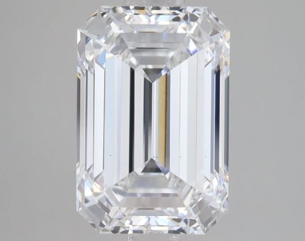 Lab Grown Diamond Lab-grown 3,56Ct D-VS1 Emerald - GIA6531415457 1