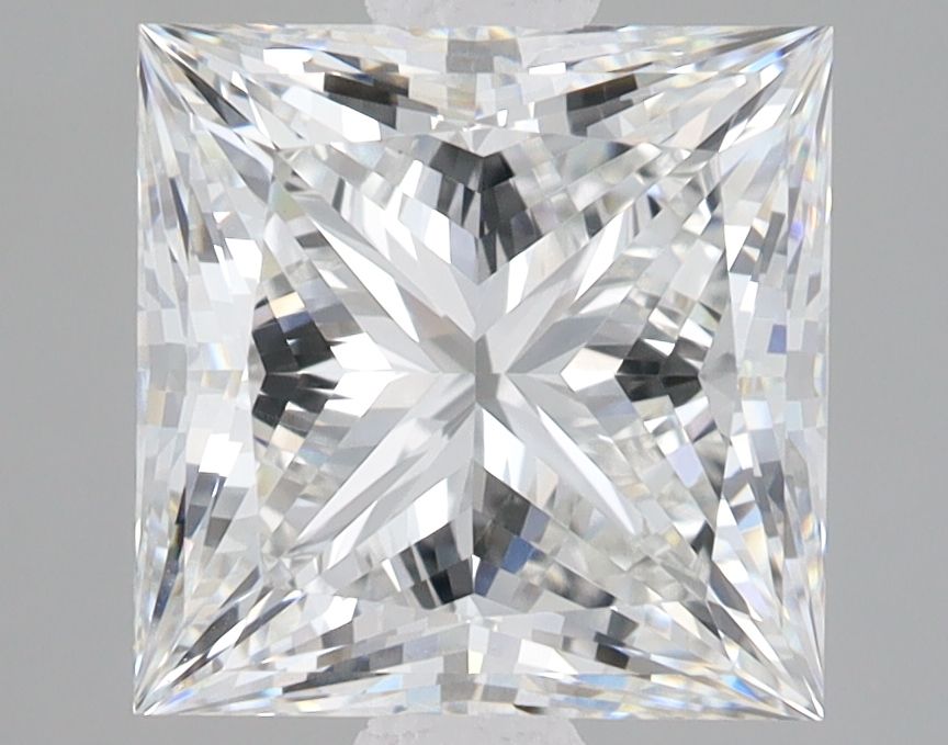 Lab Grown Diamond Lab-grown 4,07Ct F-VVS2 Princess - IGILG811659571 1