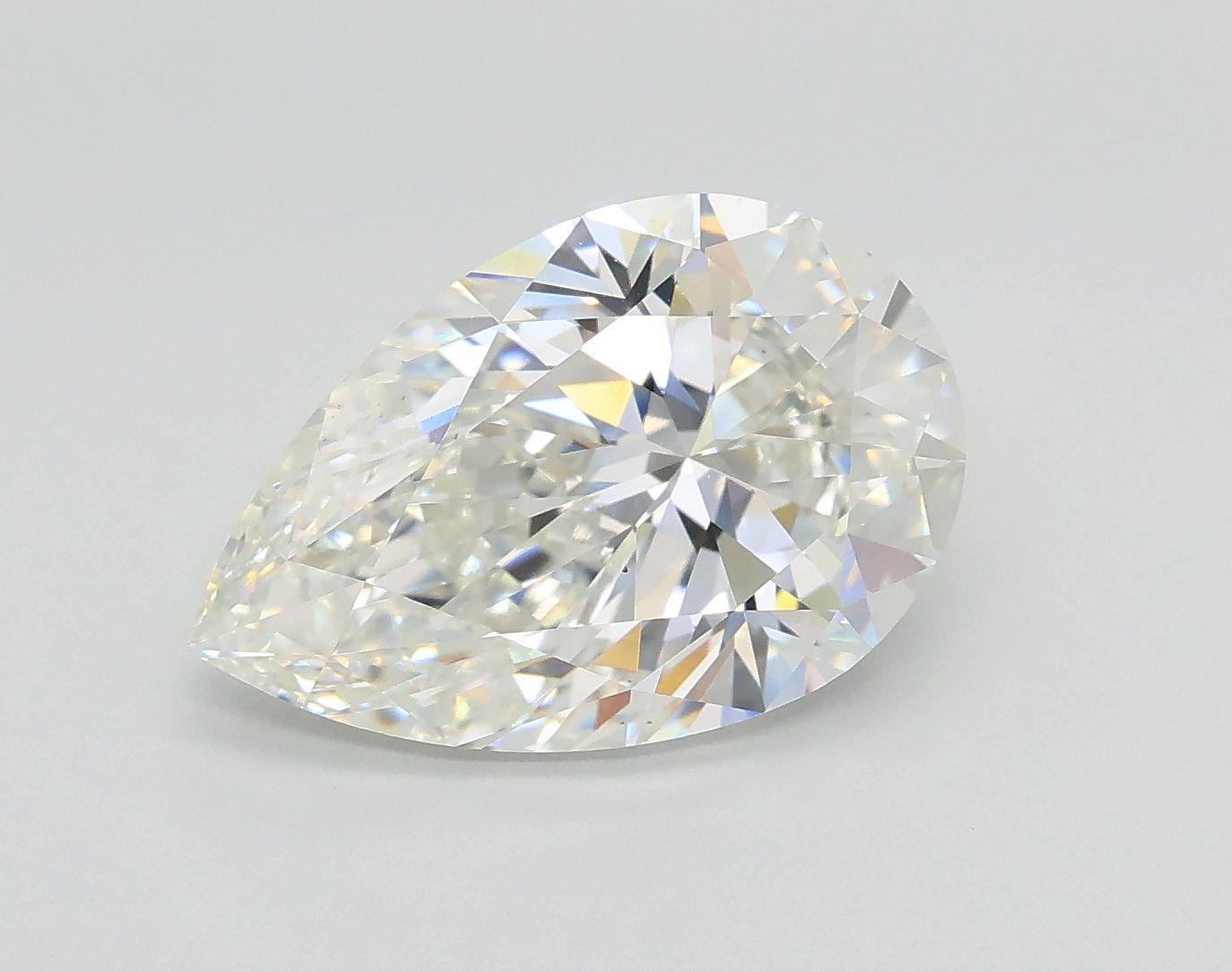 Lab Grown Diamond Lab-grown 3,2Ct F-VS2 Pear - IGILG634446660 1