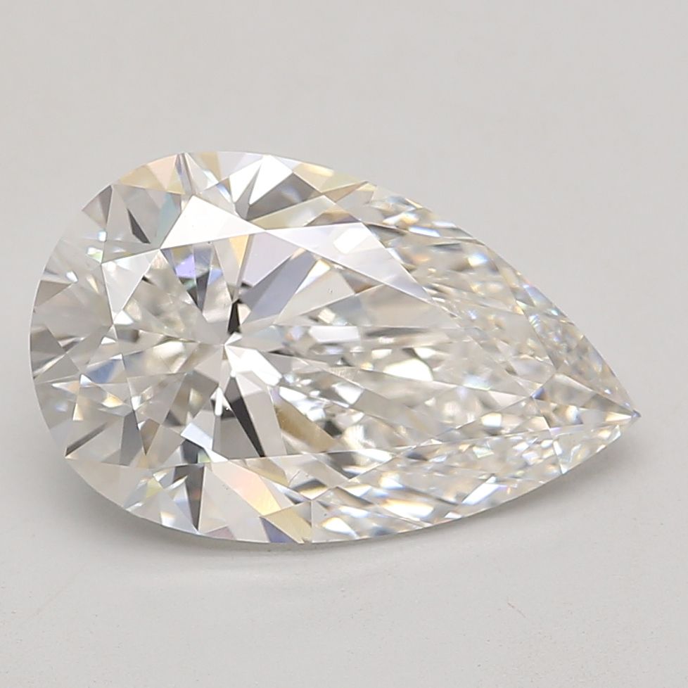 Lab Grown Diamond Lab-grown 5,58Ct F-VS2 Pear - GIA7473572471 1
