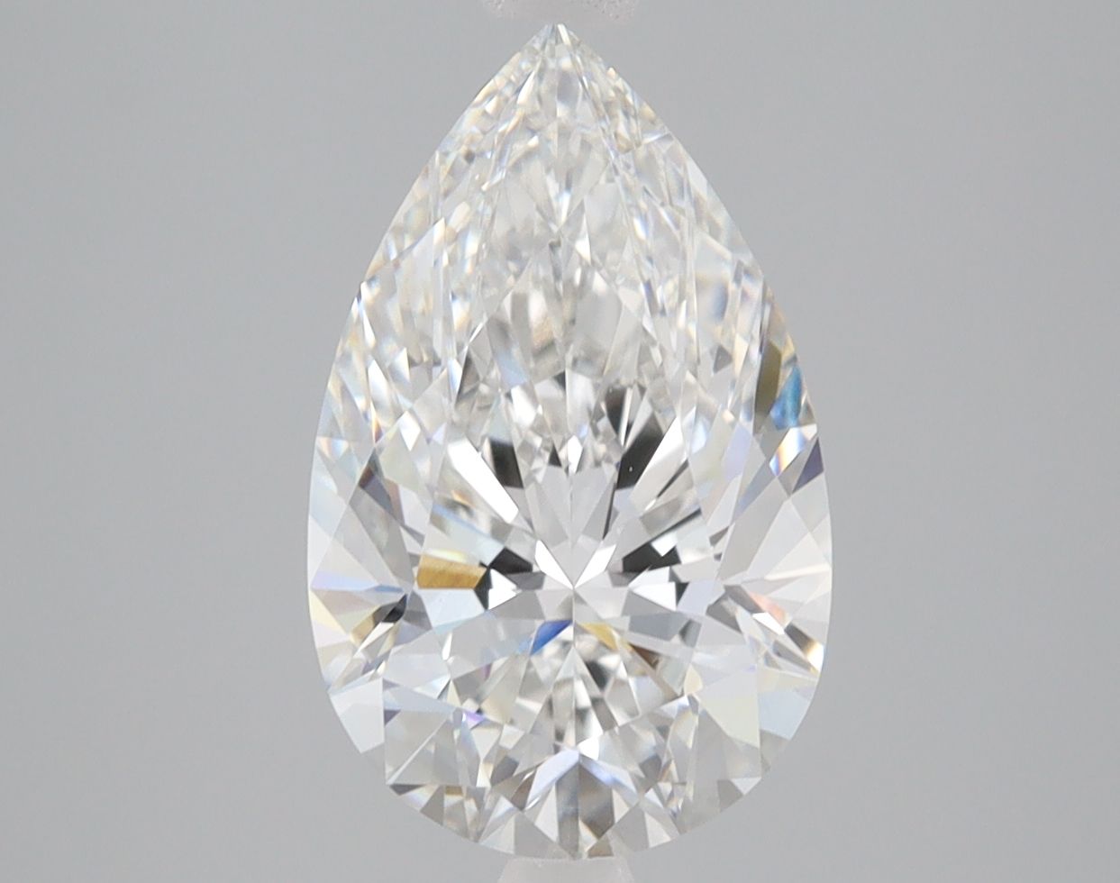 Lab Grown Diamond Lab-grown 3,14Ct F-VS1 Pear - GIA7441878680 1