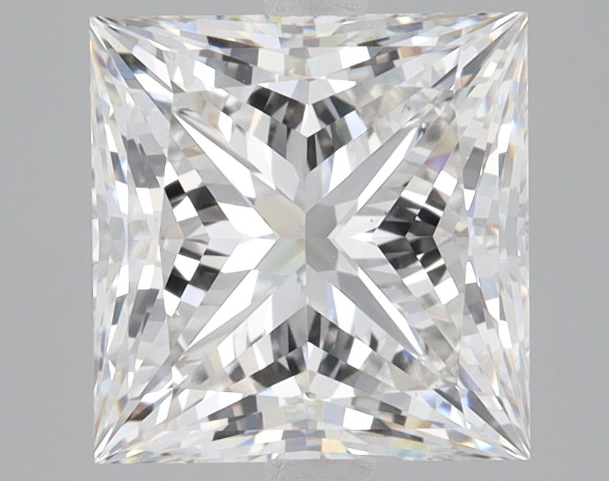 Lab Grown Diamond Lab-grown 3,8Ct F-VS1 Princess - IGILG539208852 1