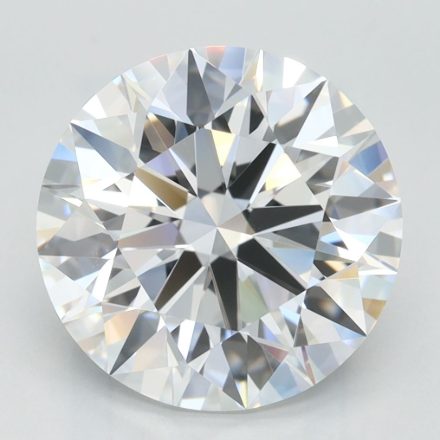 Lab Grown Diamond Lab-grown 3,71Ct D-IF Round - GIA5536239394 1