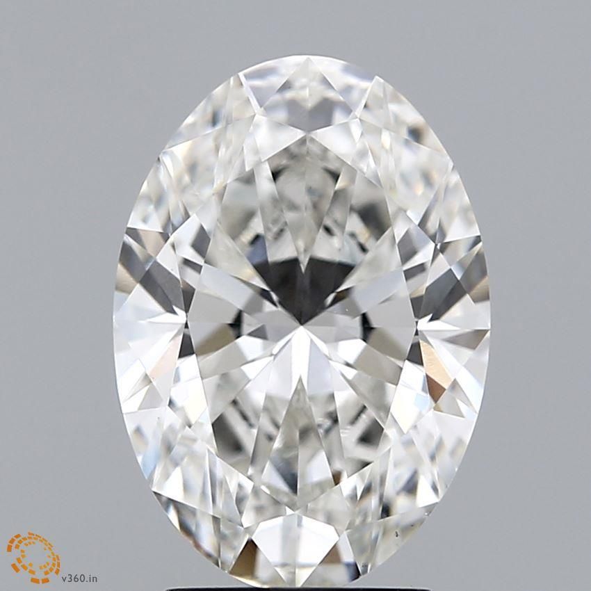 Lab Grown Diamond Lab-grown 3,29Ct G-VS1 Oval - IGI566398557