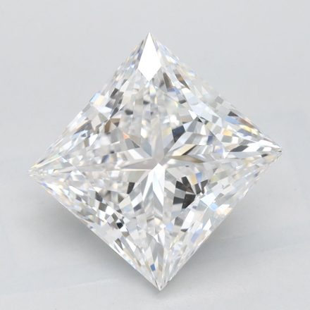 Lab Grown Diamond Lab-grown 2,92Ct D-VVS1 Princess - GIA6532641590 1