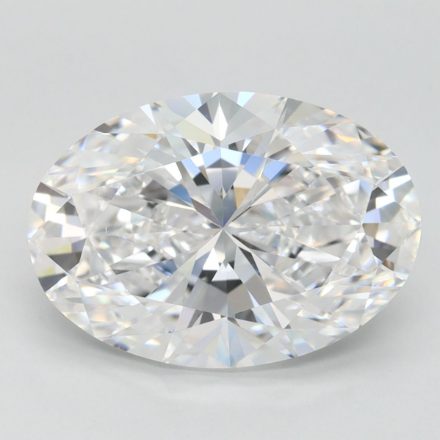 Lab Grown Diamond Lab-grown 4,05Ct D-FL Oval - IGILG628448111 1