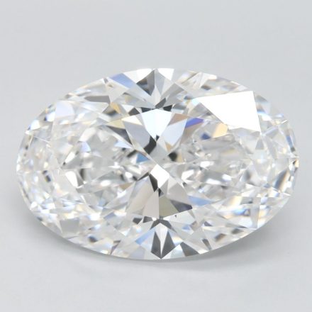 Lab Grown Diamond Lab-grown 4,04Ct D-FL Oval - IGILG628448110 1