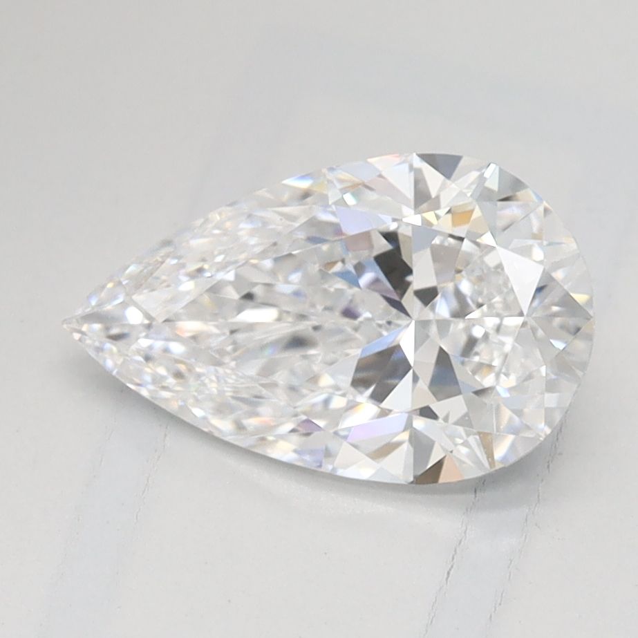 Lab Grown Diamond Lab-grown 1,07Ct D-IF Pear - IGILG741542837 1