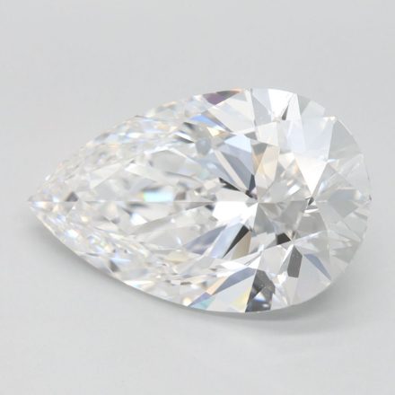 Lab Grown Diamond Lab-grown 3,16Ct D-FL Pear - IGILG628448126 1