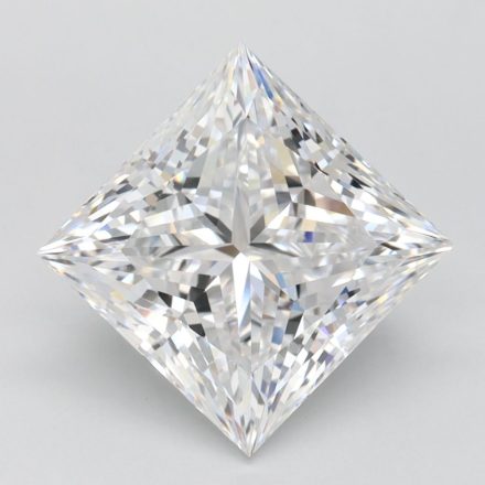 Lab Grown Diamond Lab-grown 3,18Ct D-FL Princess - IGILG628448133 1