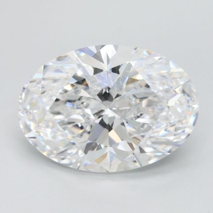 Lab Grown Diamond Lab-grown 4,04Ct D-FL Oval - IGILG628448108 1