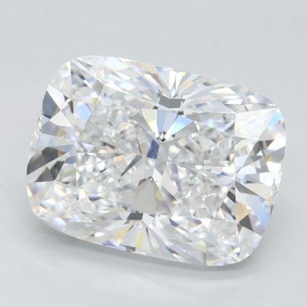 Lab Grown Diamond Lab-grown 2,95Ct D-FL Cushion - IGILG628448083 1