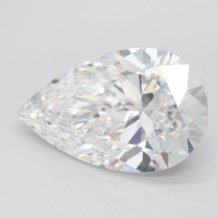 Lab Grown Diamond Lab-grown 3,43Ct D-FL Pear - IGILG780665839 1