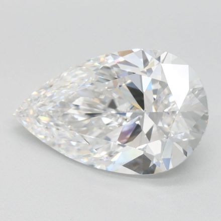 Lab Grown Diamond Lab-grown 2,18Ct D-FL Pear - IGILG784642391 1