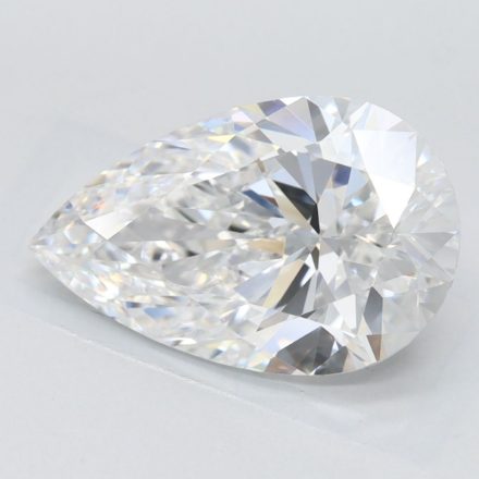 Lab Grown Diamond Lab-grown 3,19Ct D-VVS1 Pear - GIA7533638703 1