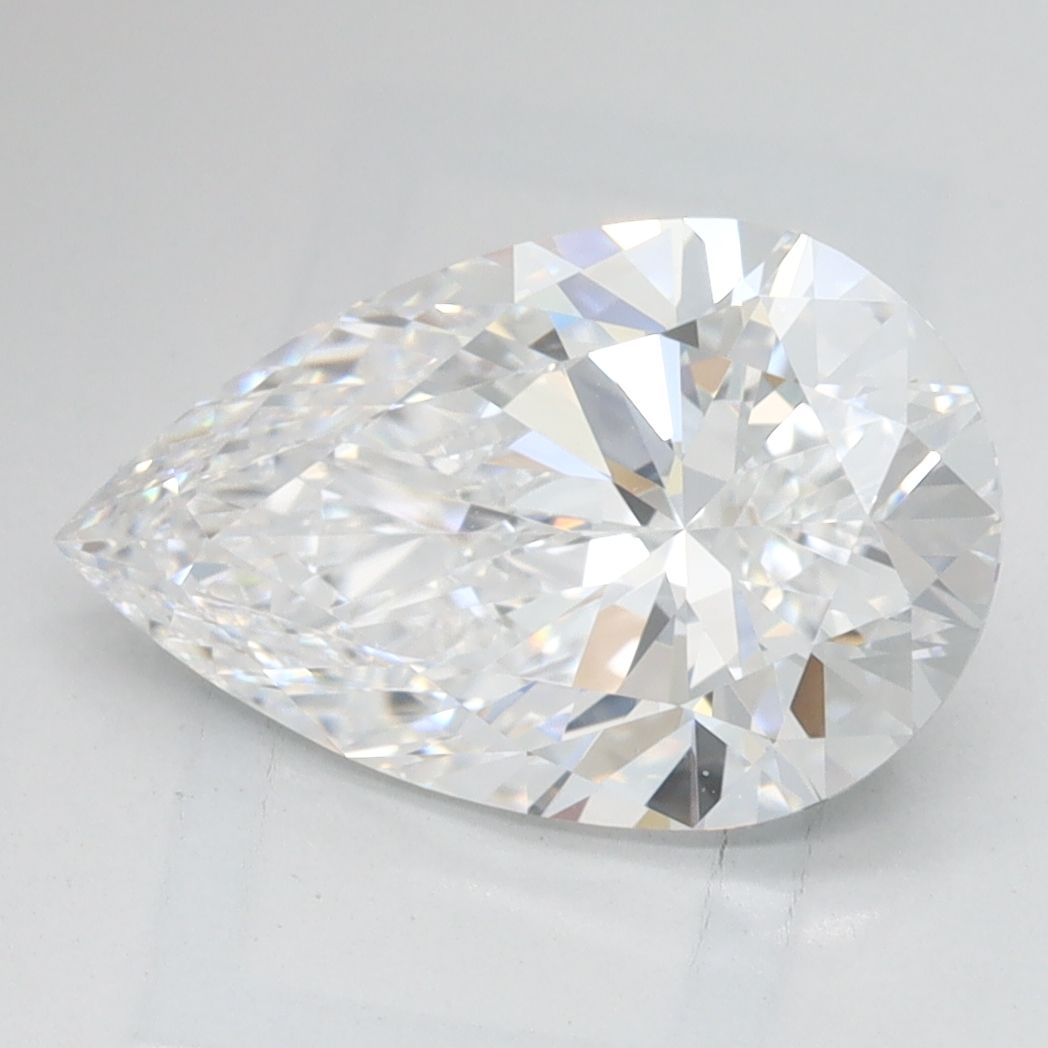 Lab Grown Diamond Lab-grown 2,15Ct D-IF Pear - IGILG745507119 1