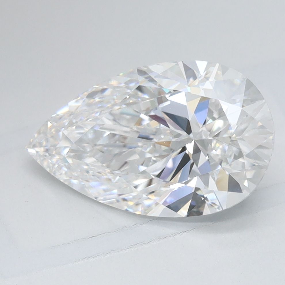 Lab Grown Diamond Lab-grown 1,68Ct D-IF Pear - IGILG745507107 1