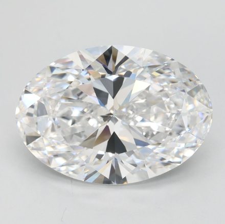 Lab Grown Diamond Lab-grown 4Ct D-FL Oval - IGILG784644358 1