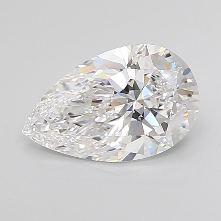 Lab Grown Diamond Lab-grown 2,63Ct D-IF Pear - IGILG768621126 1