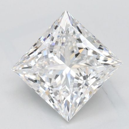 Lab Grown Diamond Lab-grown 2,61Ct D-VVS1 Princess - GIA7536641786 1