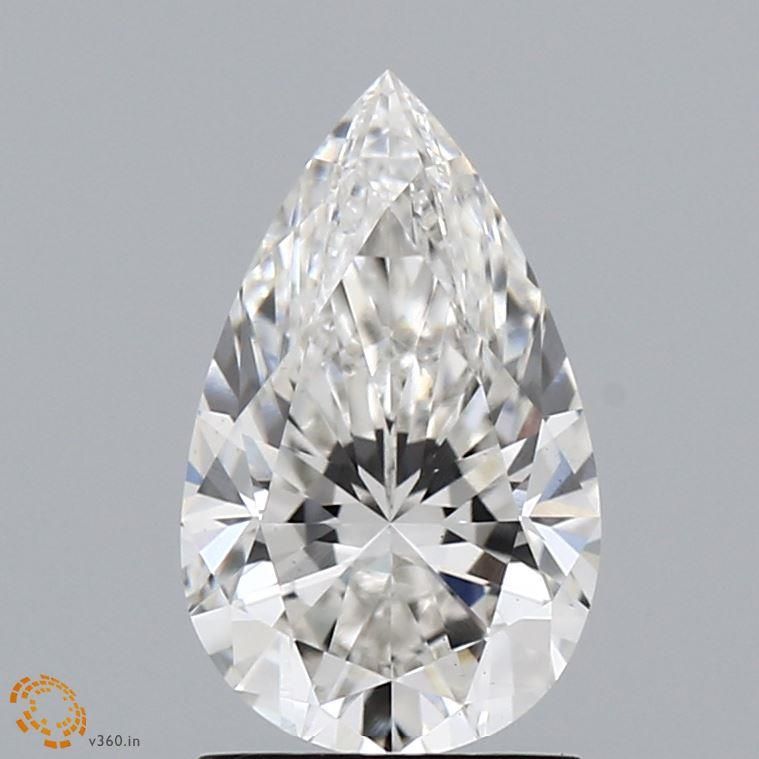 Lab Grown Diamond Lab-grown 1,6Ct G-VS1 Pear - IGILG602350792 1