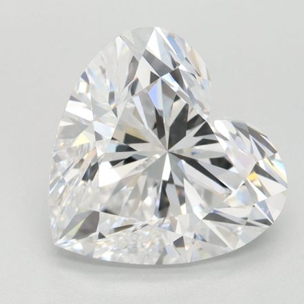 Lab Grown Diamond Lab-grown 3,27Ct D-FL Heart - IGILG744513676 1