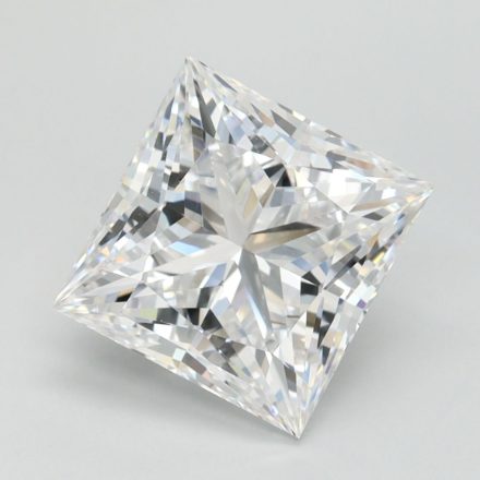 Lab Grown Diamond Lab-grown 3,17Ct D-FL Princess - IGILG784644369 1