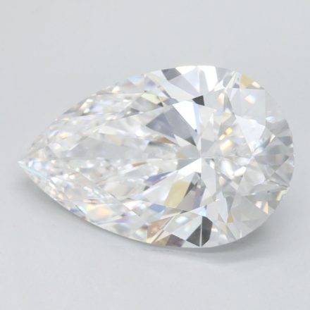 Lab Grown Diamond Lab-grown 3,3Ct D-FL Pear - IGILG784645744 1