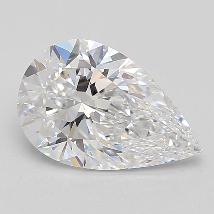 Lab Grown Diamond Lab-grown 1,61Ct D-IF Pear - GIA6505304173 1