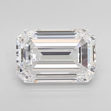 Lab Grown Diamond Lab-grown 2,72Ct D-IF Emerald - IGILG710568876 1