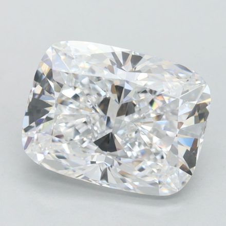 Lab Grown Diamond Lab-grown 2,93Ct D-FL Cushion - IGILG744515030 1
