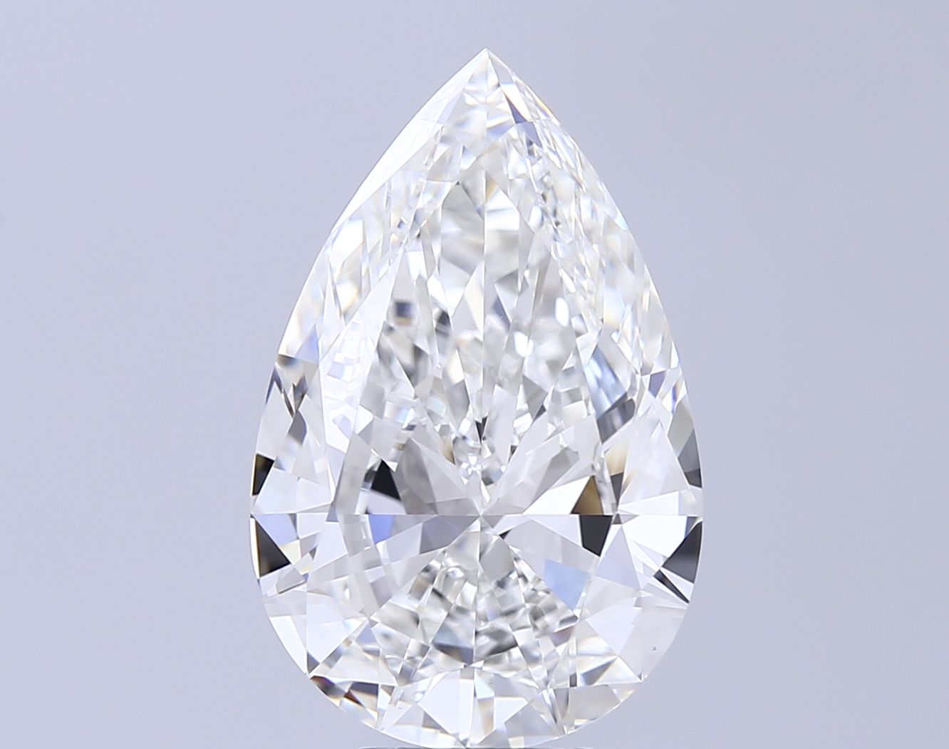 Lab Grown Diamond Lab-grown 8,01Ct F-VS1 Pear - IGILG791609026