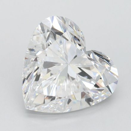 Lab Grown Diamond Lab-grown 3,38Ct D-IF Heart - IGILG768631005 1