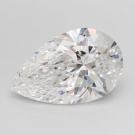 Lab Grown Diamond Lab-grown 2,62Ct D-FL Pear - IGILG804618208 1