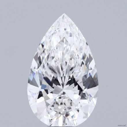 Lab Grown Diamond Lab-grown 8,01Ct E-VS1 Pear - IGILG812637040 1