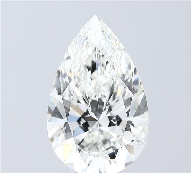 Lab Grown Diamond Lab-grown 7,09Ct F-VVS2 Pear - IGILG761546030 1