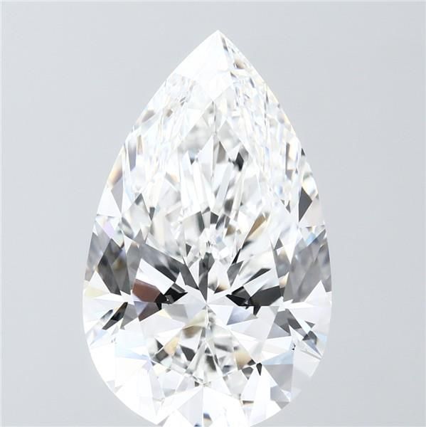Lab Grown Diamond Lab-grown 7,08Ct F-VVS2 Pear - IGILG761541410 1