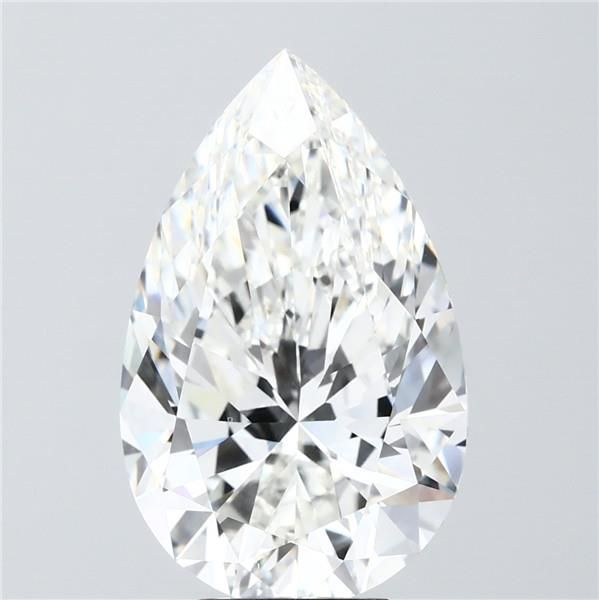 Lab Grown Diamond Lab-grown 7,08Ct F-VVS2 Pear - IGILG782646152 1