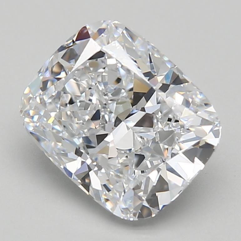 Lab Grown Diamond Lab-grown 2,42Ct D-IF Cushion - GIA6502468757 1