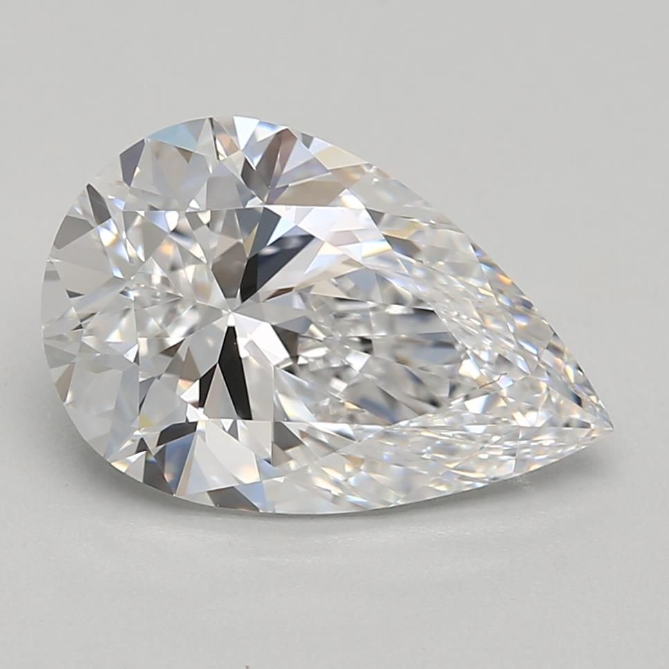 Lab Grown Diamond Lab-grown 2,62Ct D-IF Pear - GIA6501971494 1