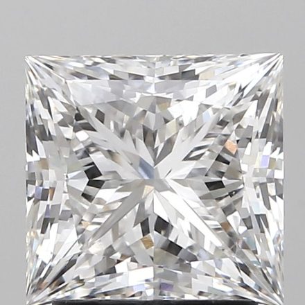 Lab Grown Diamond Lab-grown 3,08Ct D-VVS2 Princess - GIA6515130777 1