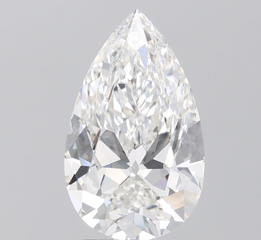 Lab Grown Diamond Lab-grown 3,04Ct F-VS1 Pear - IGILG786621265 1